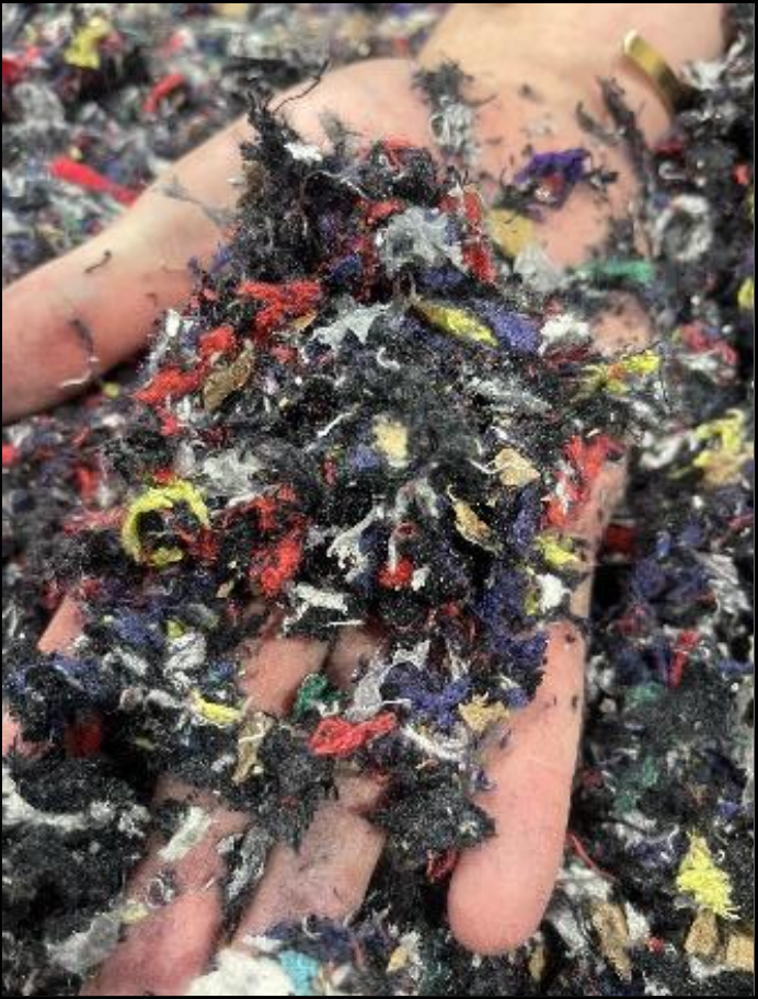 Shredded Cotton Textiles